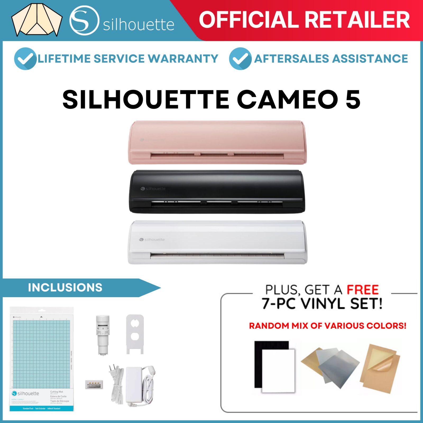 Silhouette White Cameo 5 on Sale, 12 Wide