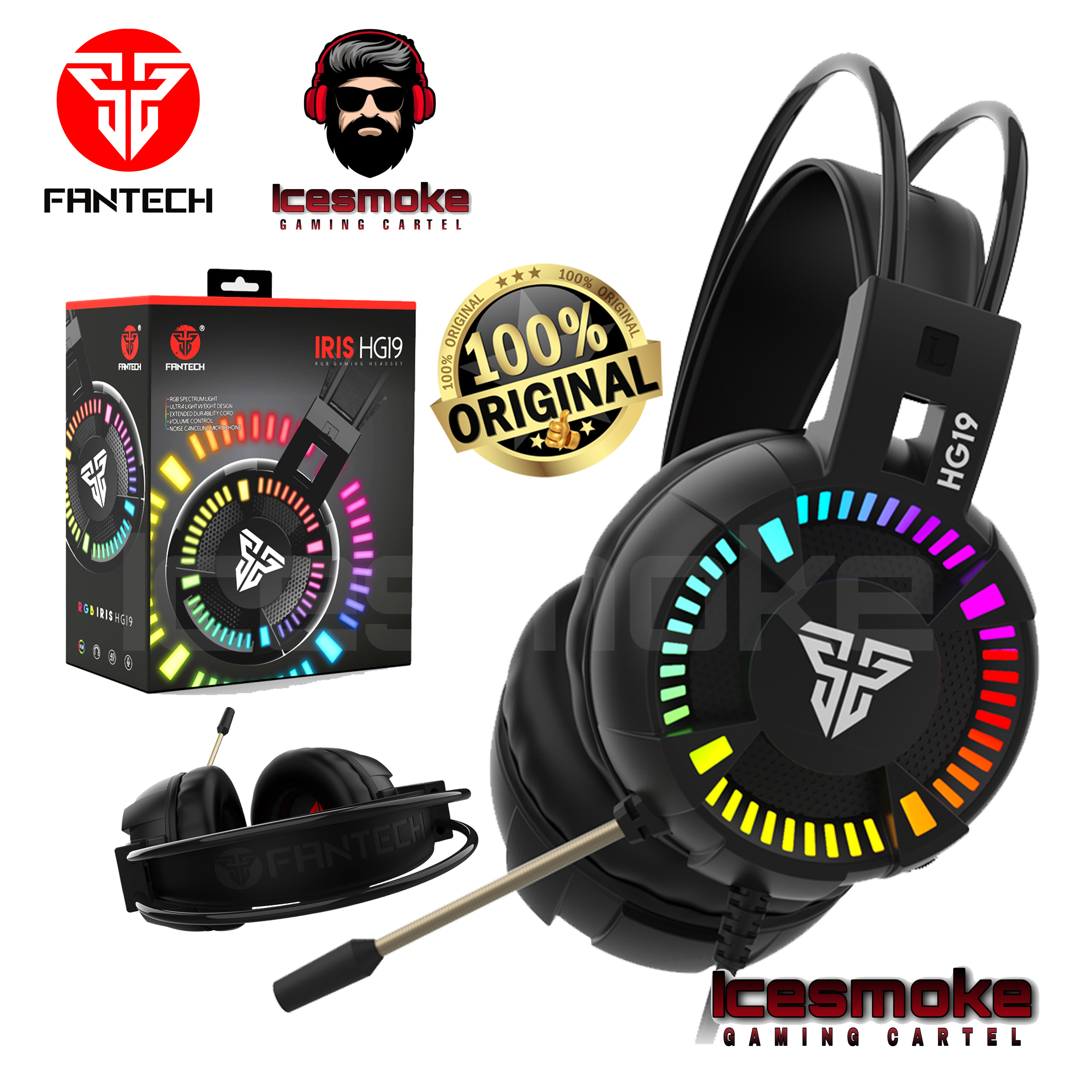 Fantech outlet headset hg19