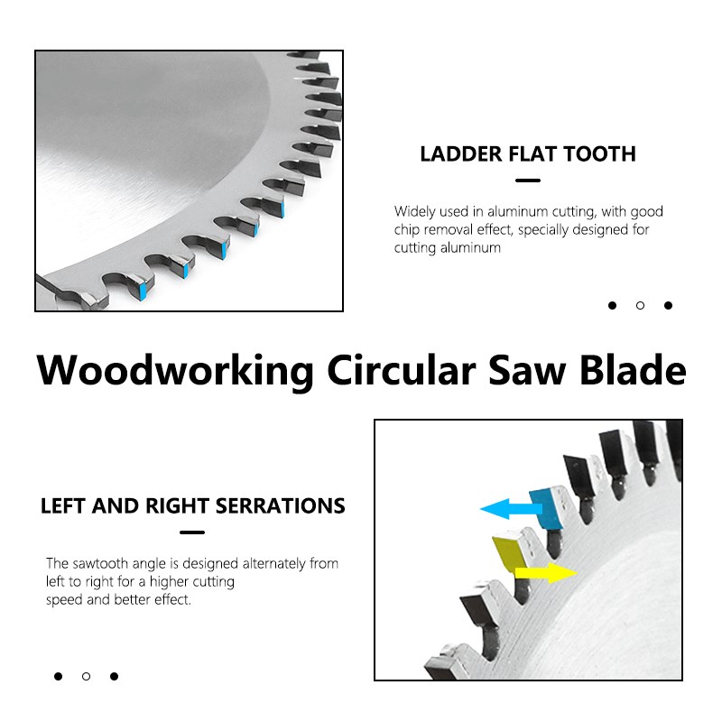 CMCP 136mm Circular Saw Blade Disc 48 Teeth Wood Cutting Tool Bore Diameter  20mm Carbide TCT Saw Blade For Woodworking Tools