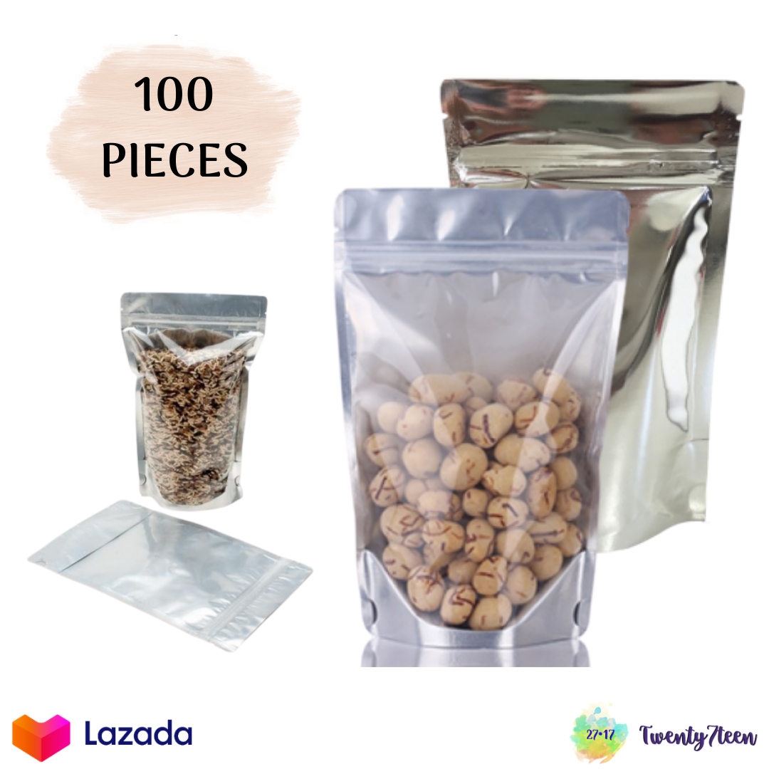 clear resealable pouches