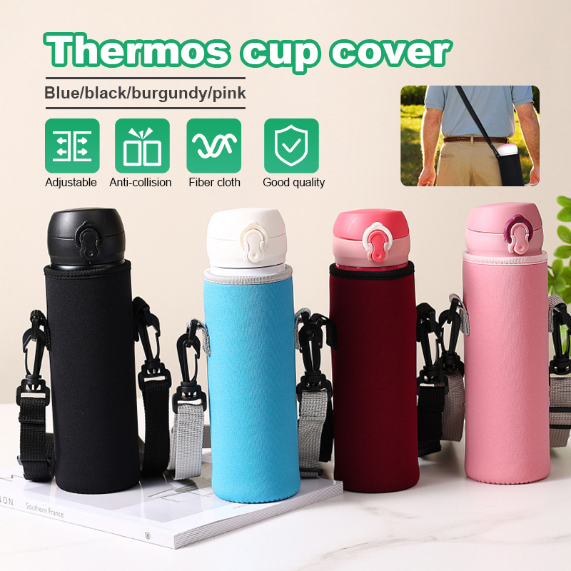 Water Bottle Cover Case Pouch Insulate Cup Bag Tumbler Carrier Holder Pouch Cup Sleeve with