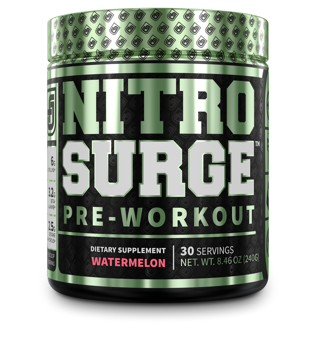Jacked Factory NitroSurge PreWorkout Powder Watermelon 30 Servings 9