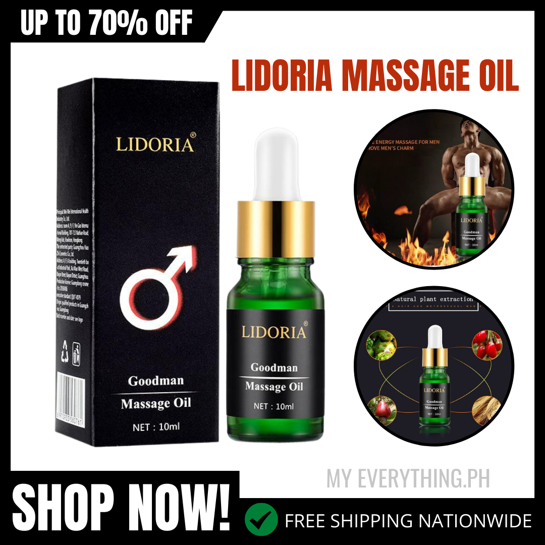 NEW!! Lidoria Goodman Massage Oil Improve the Quality of Sexual Life and  Enhance your Performance Lidoria Enlargement Herbal Oil 10ML | Lazada PH