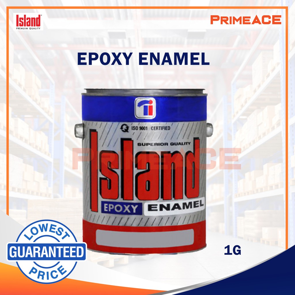 【factory outlet】 Epoxy Enamel Paint (ISLAND) 1G Assorted Colors Lazada PH