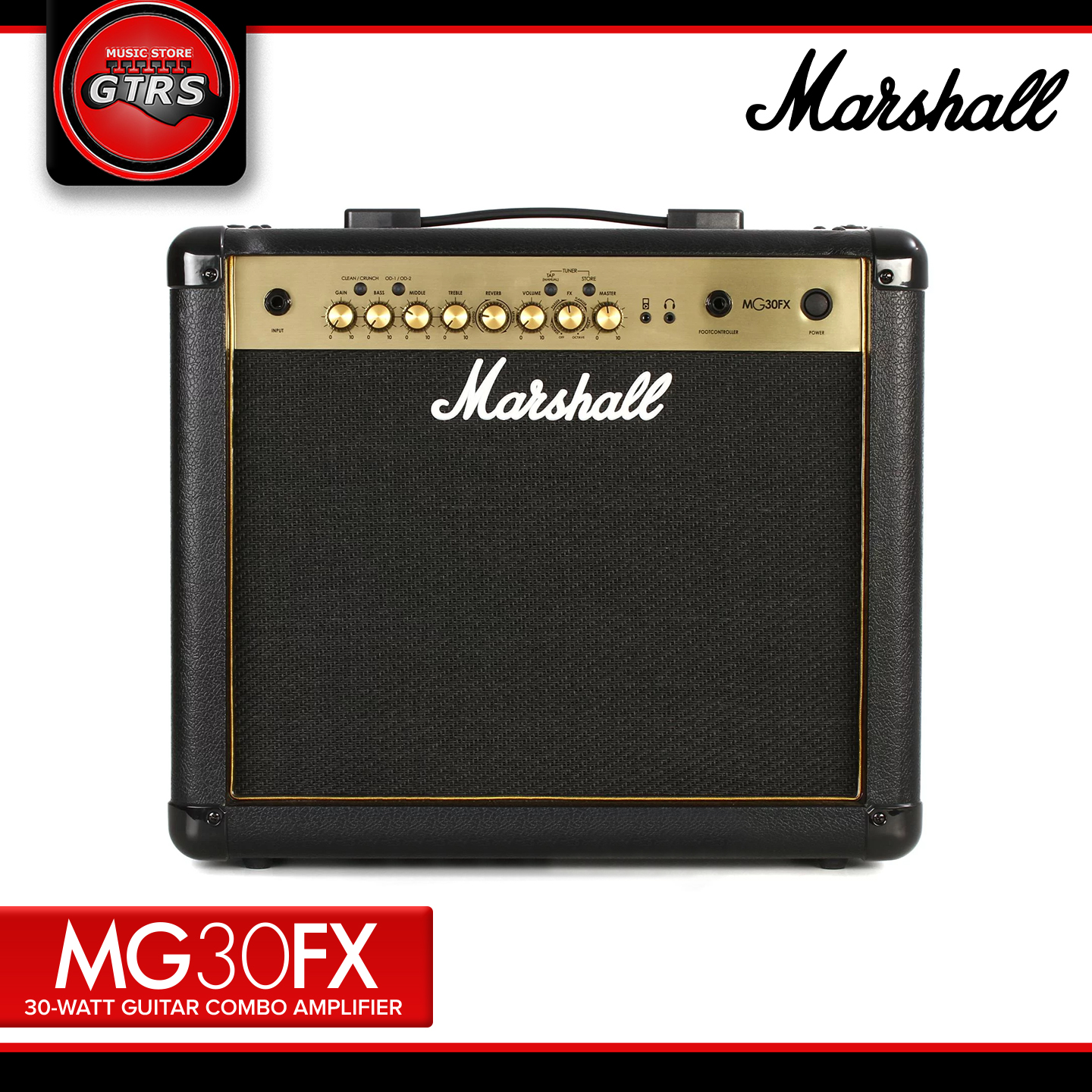 Marshall MG30FX MG Gold Series Guitar Combo Amp Amplifier FX 30w 30 Watt