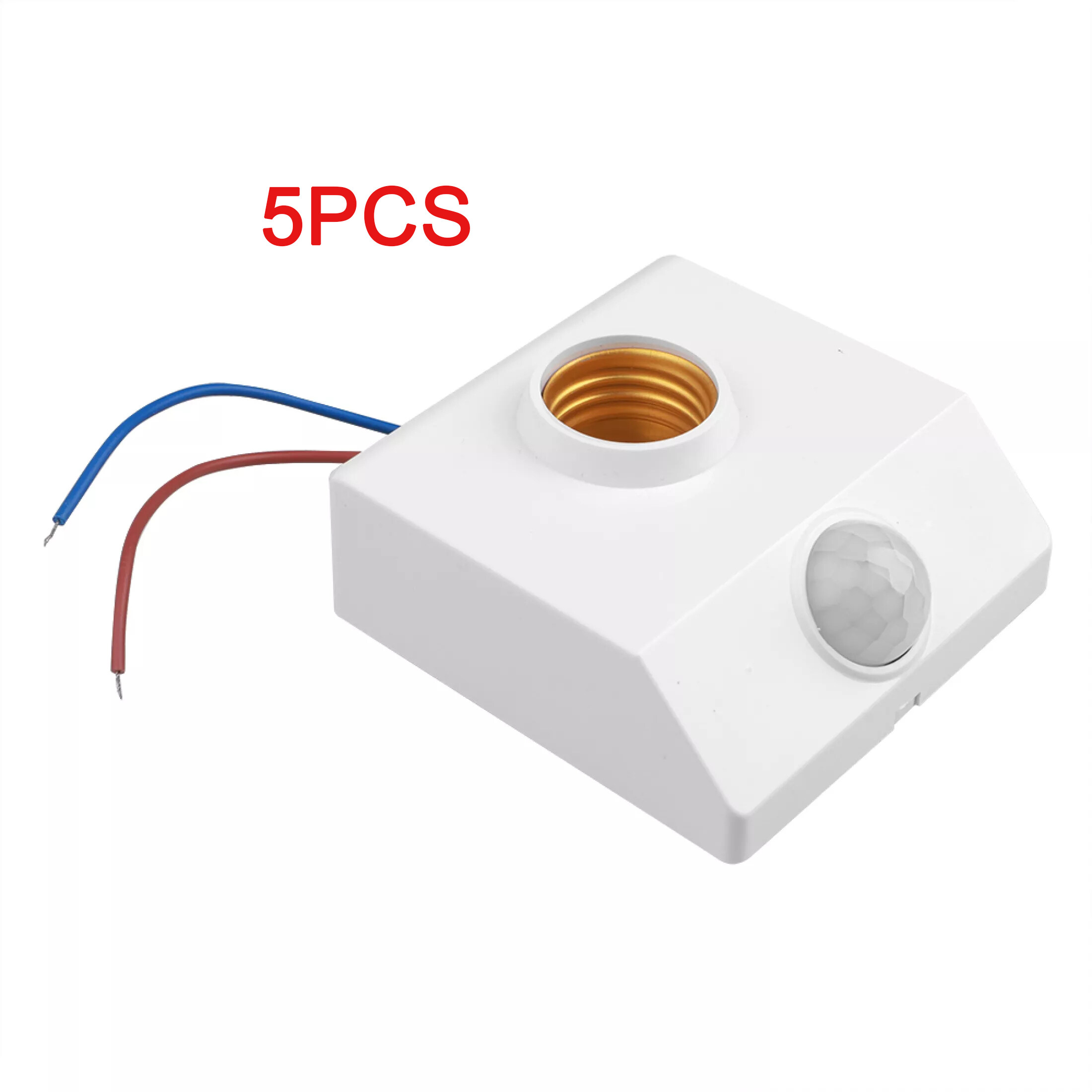 Automatic Human Body Infrared IR Sensor LED Bulb Light E27 Base PIR ...