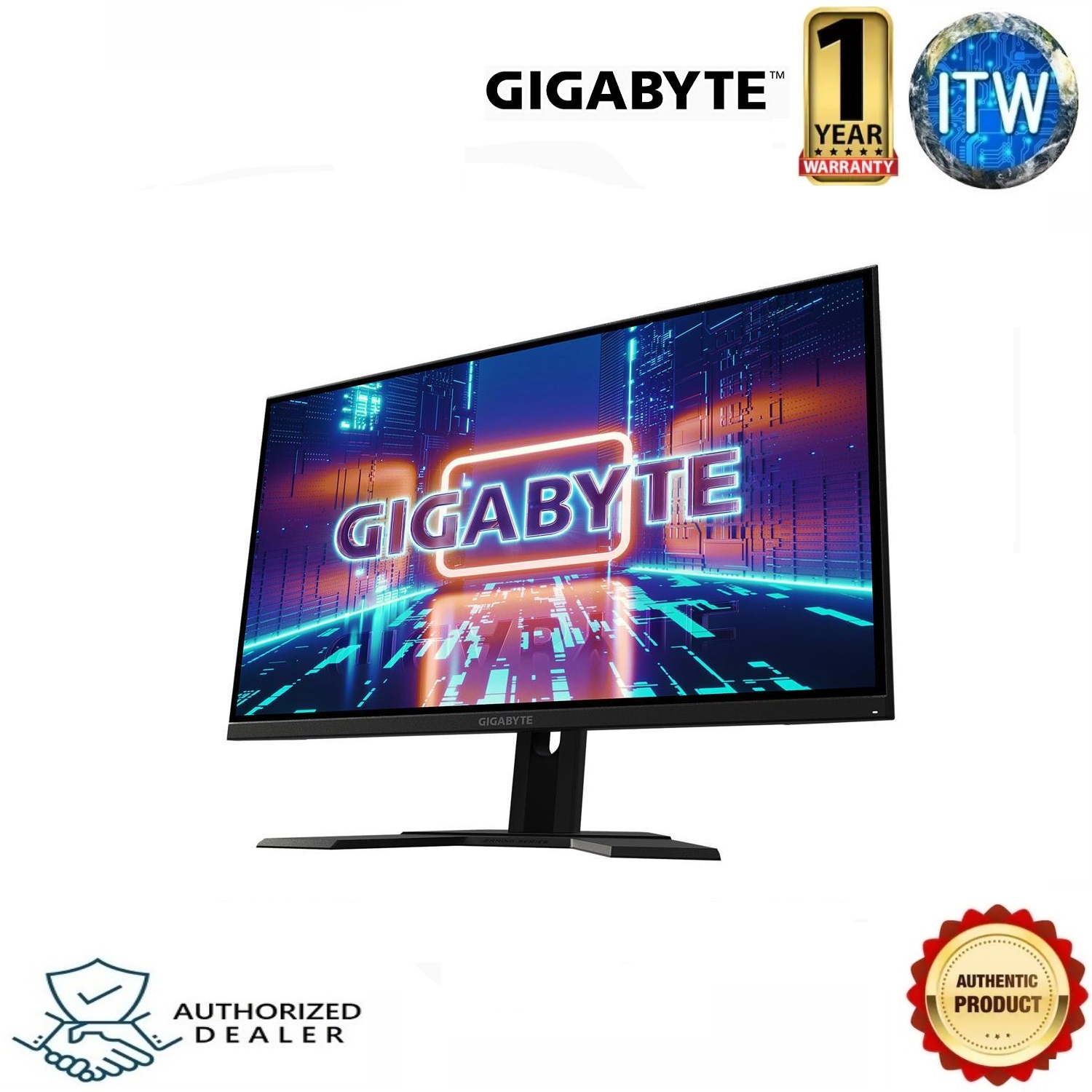 GIGABYTE M27Q 27 170Hz 1440P -KVM Gaming Monitor, 2560 x 1440 SS IPS  Display, 0.5ms (MPRT) Response Time, 92% DCI-P3, HDR Ready, FreeSync  Premium