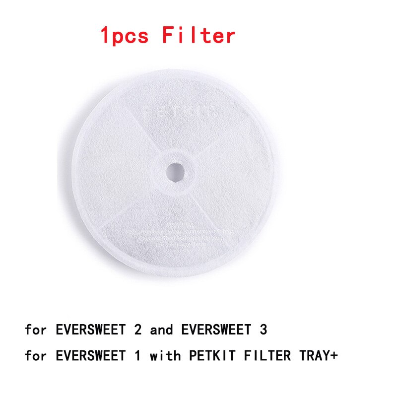 3 PETKIT Replacement Filter Units For EVERSWEET 2 /EVERSWEET 3 Water Fountain 5/10Pcs Filters Cleaning Kit Pet Impurity Filtration