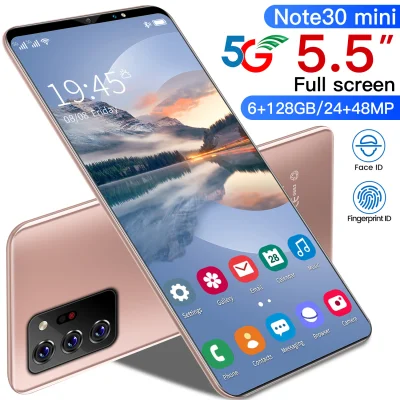 Realme 5G 7.5inch Cellphone Sale Original Big Sale 2021 Note30 Full screen mobile phones on sale Android Phone 8GB + 256GB Cheap cellphone Smart phone WIFI Google telephone note 10 P40