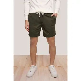 chino shorts with drawstring