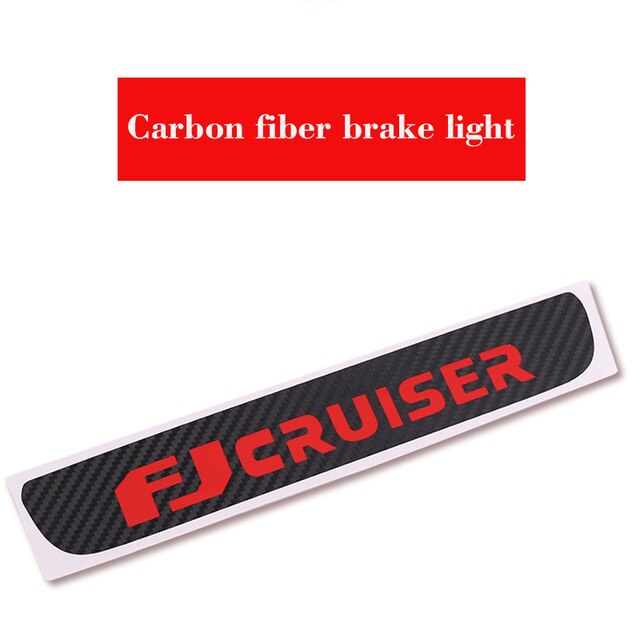 Toyota FJ Cruiser Brake Light Sticker Exterior Modification High Brake Light Stop Lights 