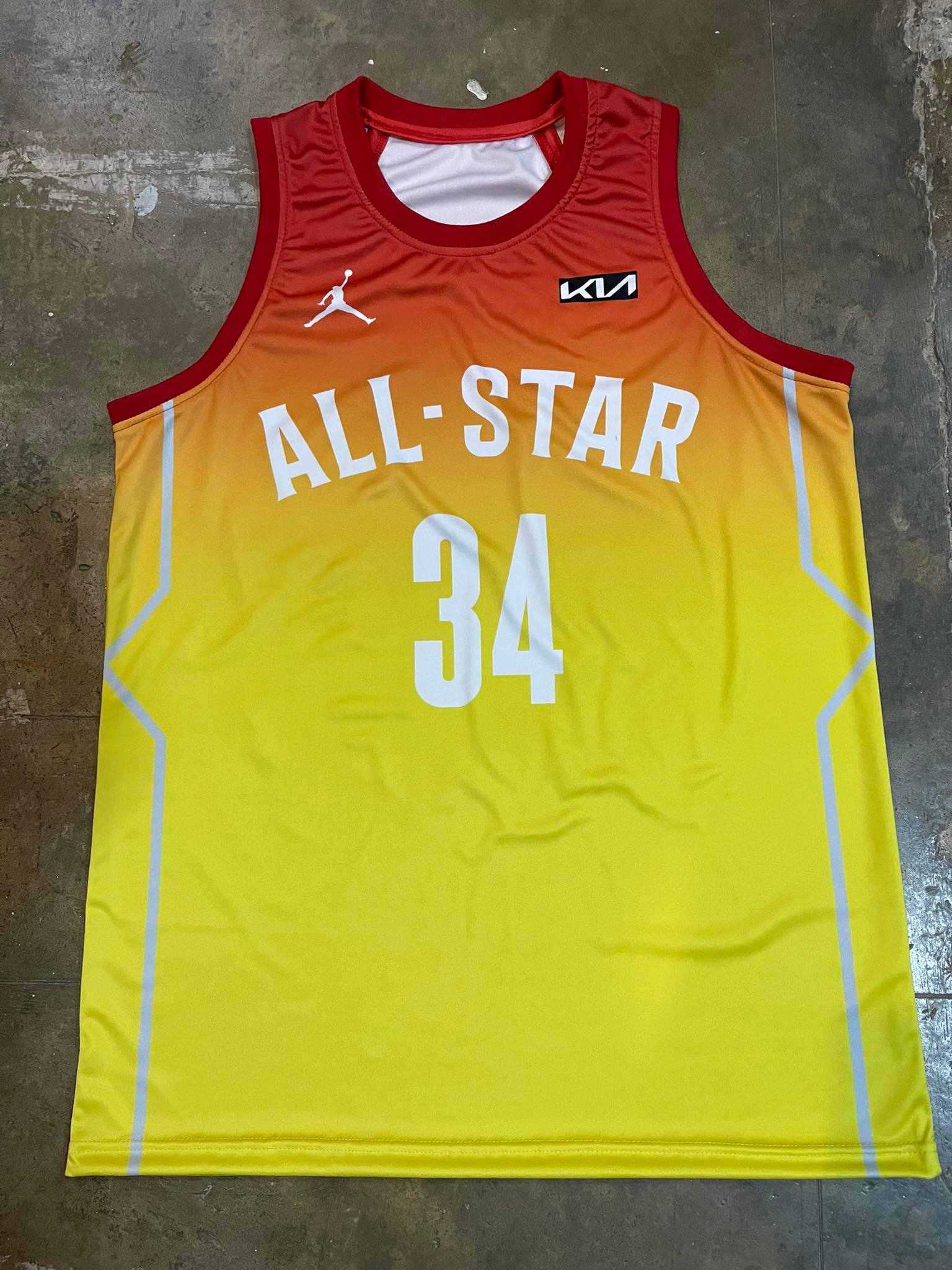 2023 NBA ALL-STAR GAME JERSEY NBA CUT W/ SHORTS, FULL SUBLIMATION JERSEY