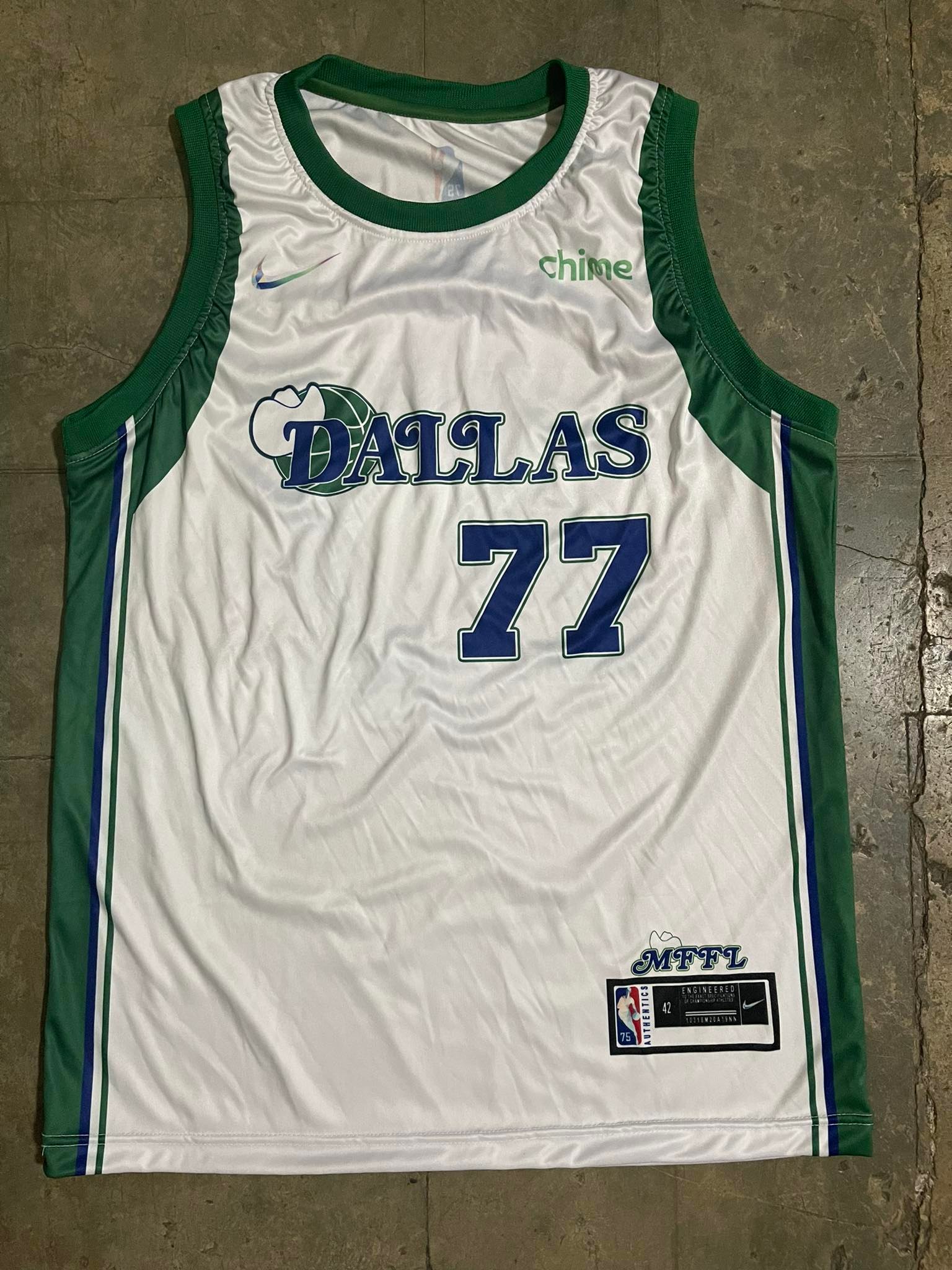 Official Luka Dončić Dallas Mavericks Jerseys, Mavs City Jersey