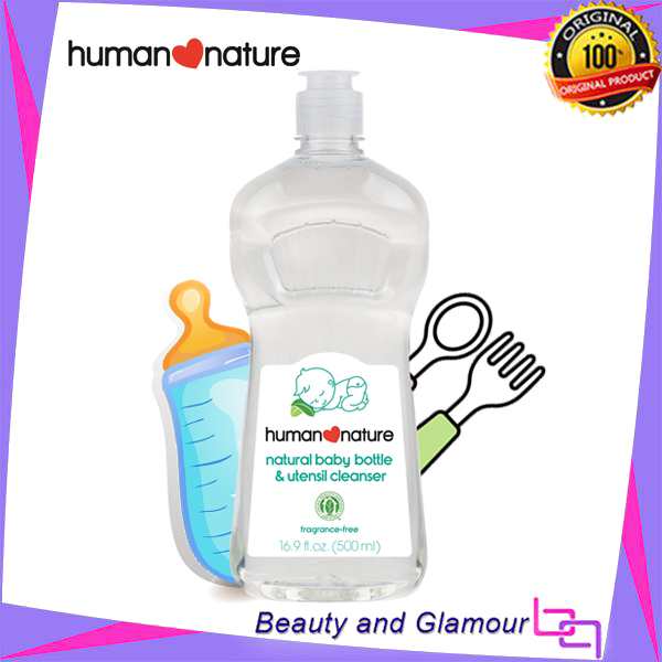 human nature baby bottle cleanser