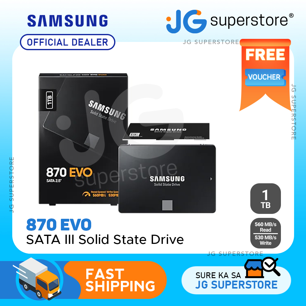 Samsung 870 EVO Inch SATA III V-NAND SSD Solid State Drive