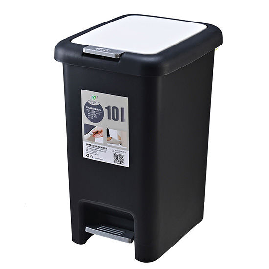 Fypo พลาสติกกดประเภทถังขยะถังขนาดใหญ่สแควร์ถังขยะเท้าเหยียบบ้านถังขยะถุงขยะผู้ถือ hot sell gfjf