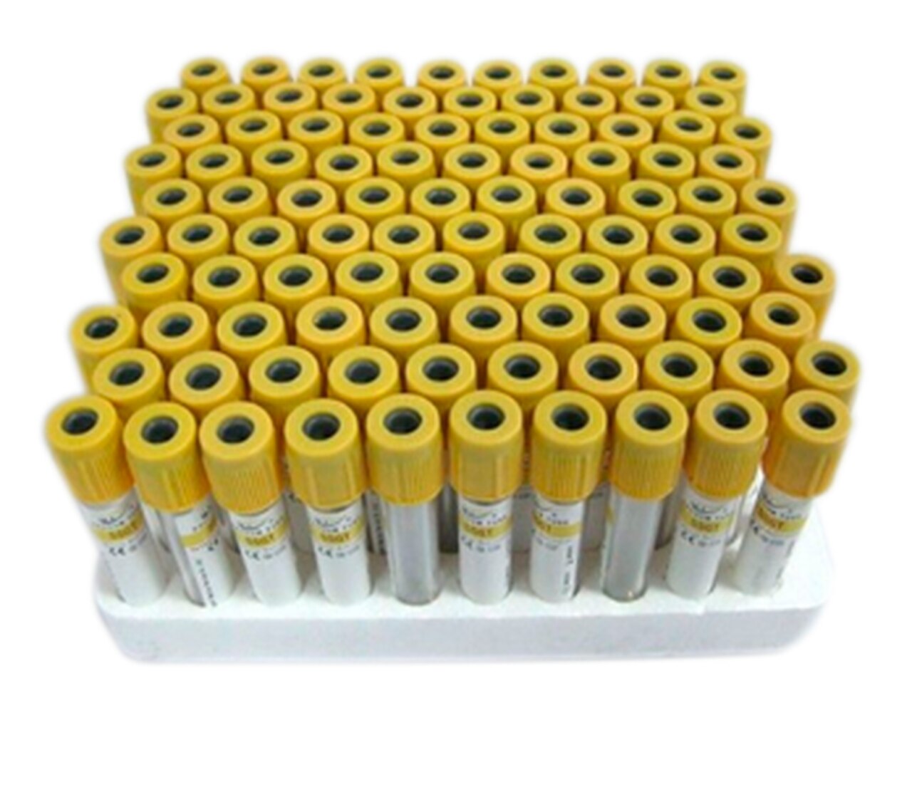 Surgitech Vacuum Blood Collection Tube Yellow Top 4ml with Gel and Clot