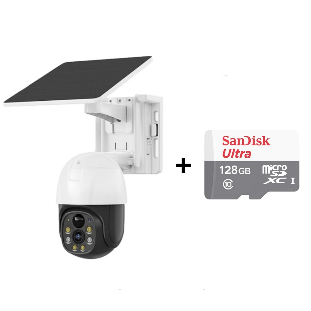 V380 PRO P5 8MP Solar Power CCTV Camera Waterproof IP65 Wireless WiFi