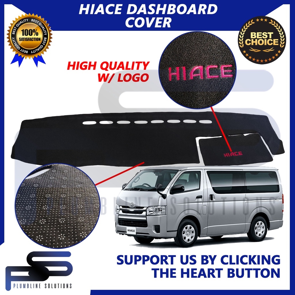 Dashboard Cover for Toyota Hiace Commuter 2005 2020 / Toyota Hiace GL