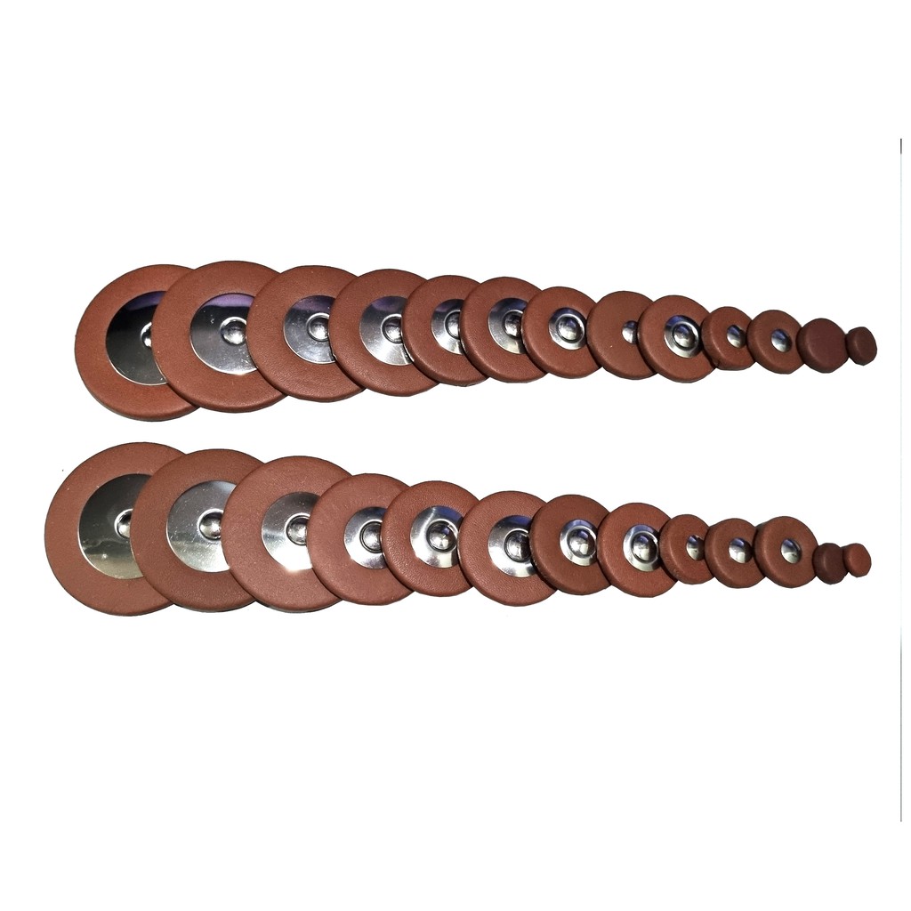 26 pcs Saxophone Leather Pads Replacement for Alto Sax Repair Tool Kit