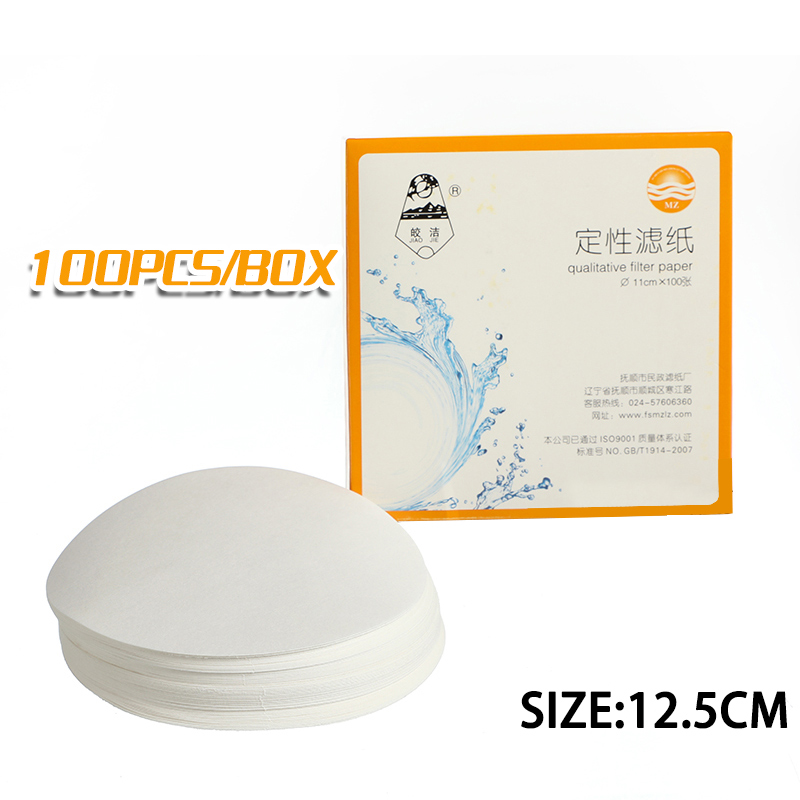 Qualitative Laboratory Filter Paper 7/9/12.5cm 100pcs/box | Lazada PH