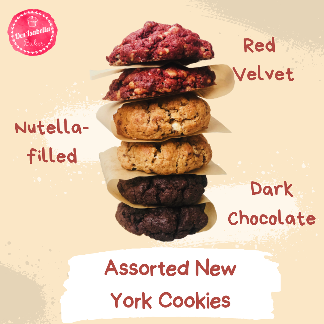 Assorted New York Cookies Box Of 6 By Des Isabella Bakes Lazada Ph 7688