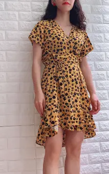 lazada wrap dress