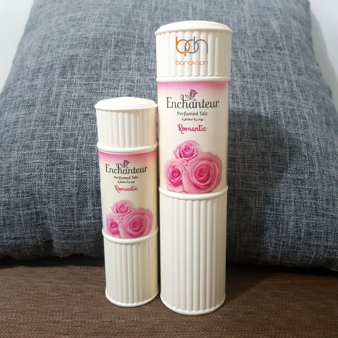 enchanteur romantic perfumed talc 125g