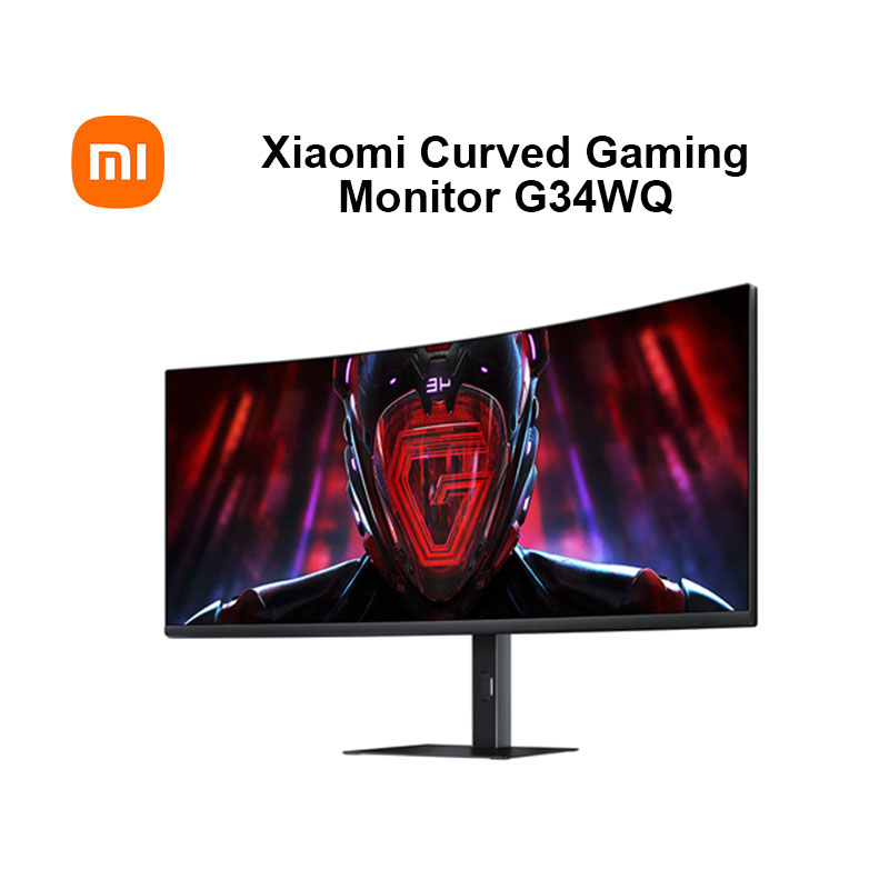 Xiaomi Curved Gaming Monitor G34WQi 180Hz high Refresh Rate Monitor ...