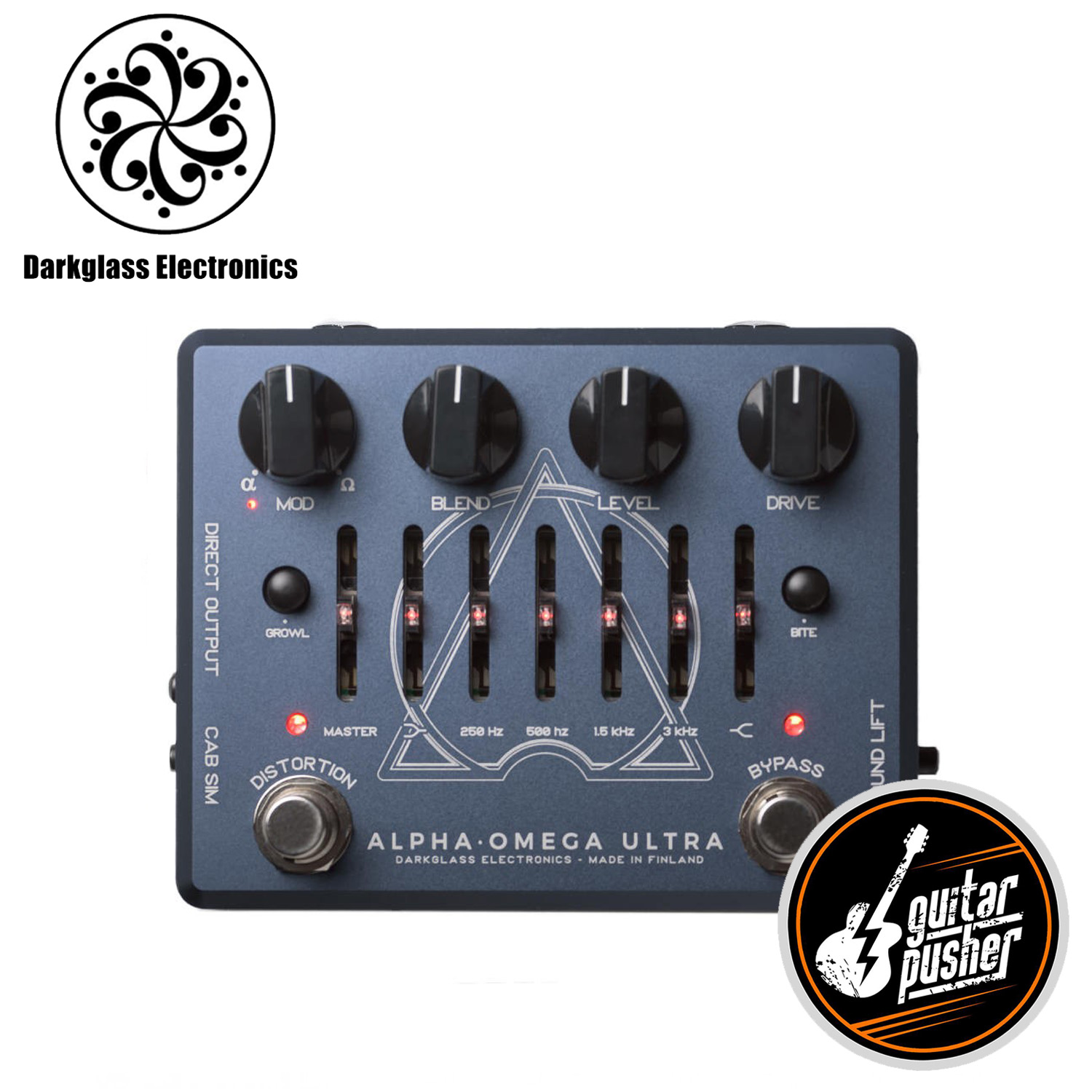 Darkglass Alpha Omega Ultra Bass Preamp v.2 + Aux-In | Lazada PH