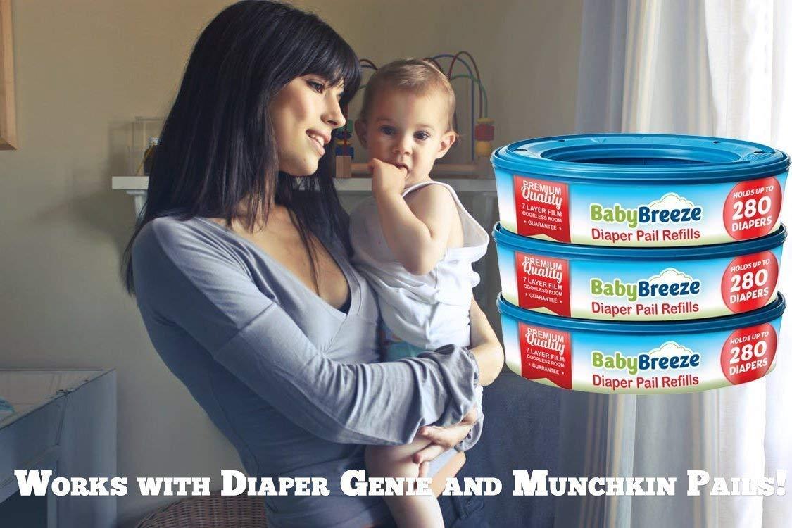 baby breeze diaper pail refills