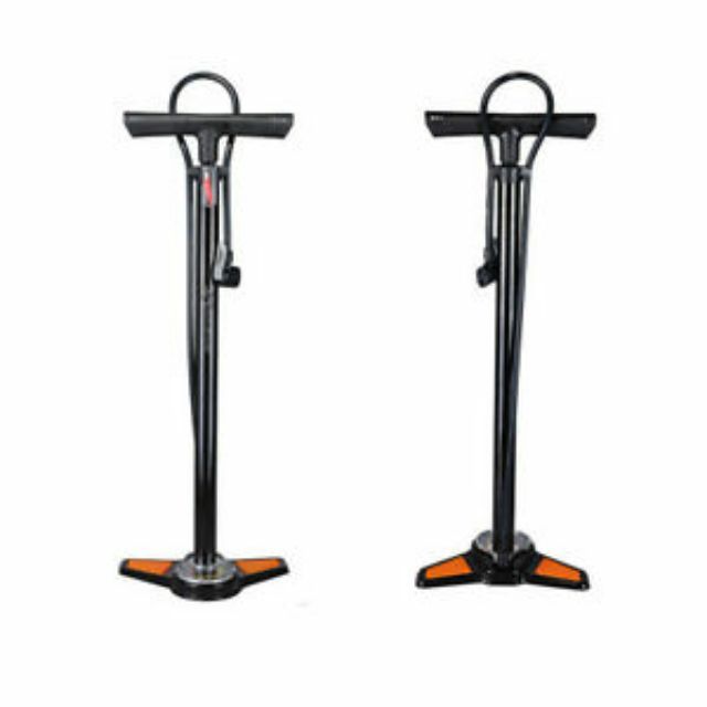 ROCKBROS GP6532B Floor Pump with Presta & Schrader Valve Pressure Gauge