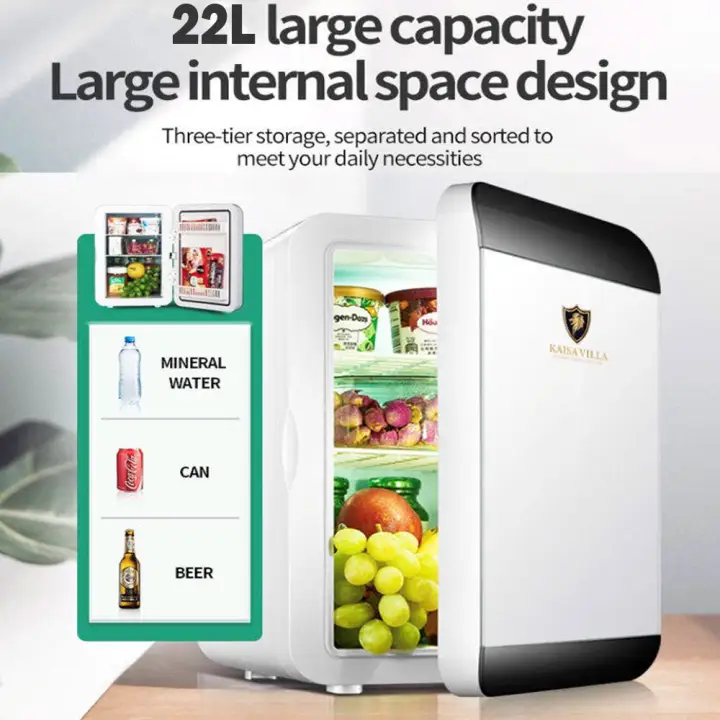Kaisa Villa Jd 8004 Car And Home Refrigerator Dual Use Refrigeration For Home 22l Mini Refrigerator Lazada Ph