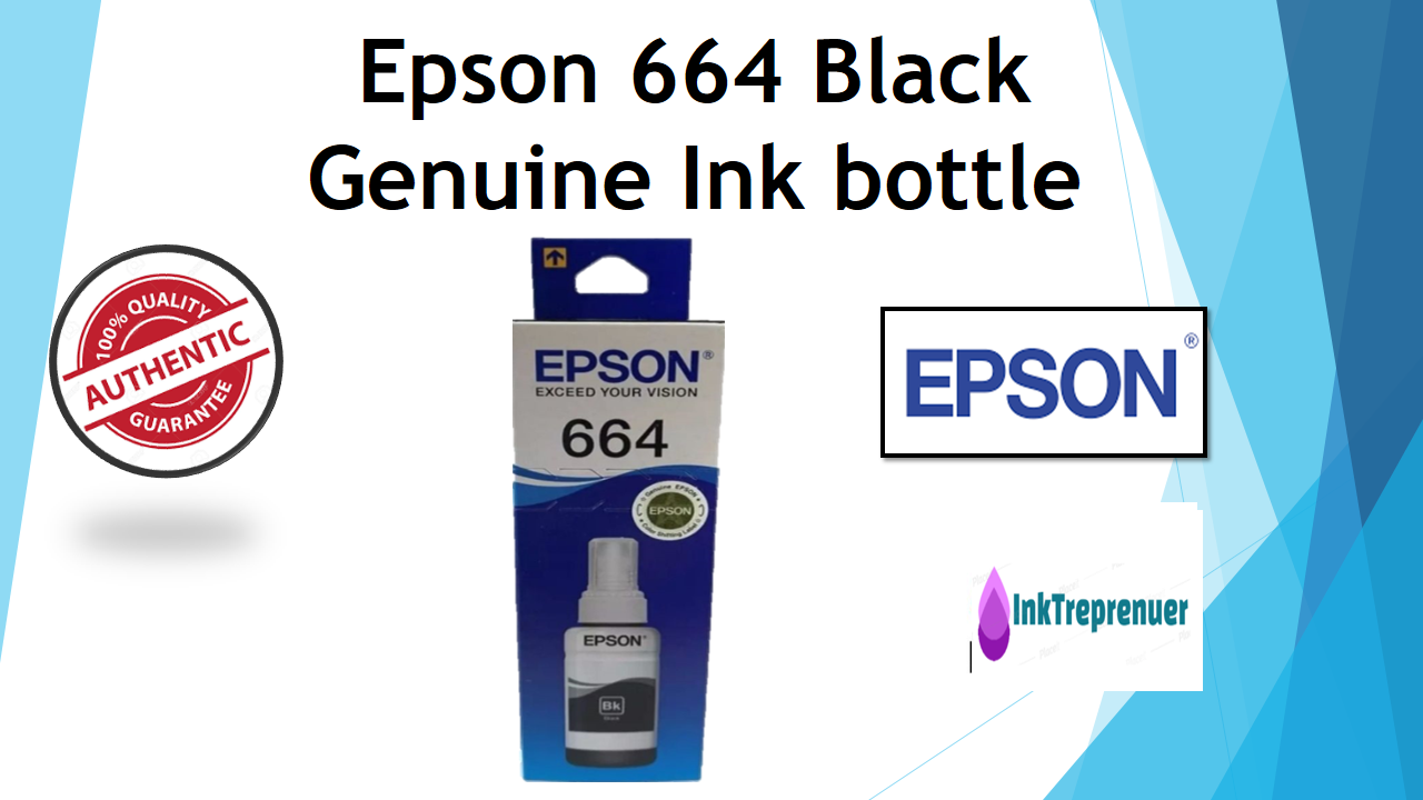 Epson 664 Black T6641 Ink Bottle 70ml Lazada Ph 6228