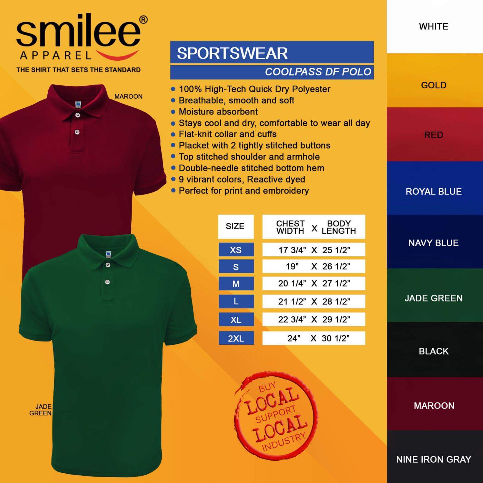smilee-drifit-coolpass-df-polo-unisex-per-piece-lazada-ph