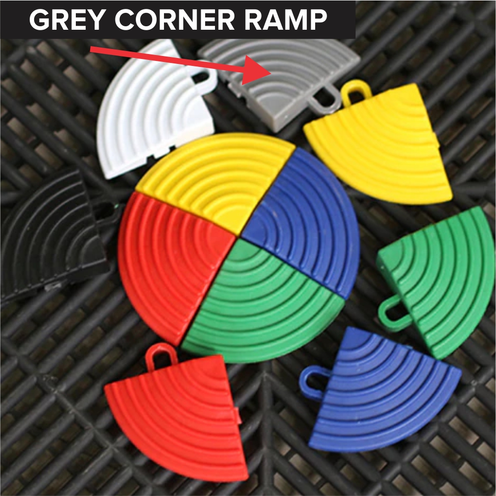 Floor Grid Tiles Matting 40x40cm / Garage Polypropylene Grille / Drain