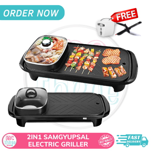 ABC03 Store Authentic Samgyupsal Grill Pan Set with Freebies samgyup