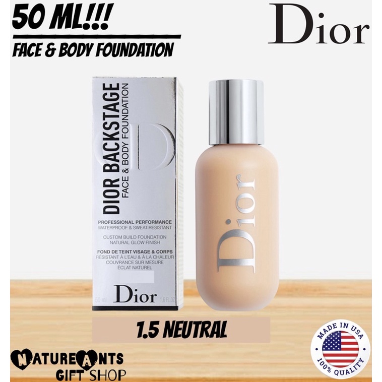 DIOR BACKSTAGE FACE  BODY FOUNDATION  Hydrating Foundation DIOR  Dior  Online Boutique New Zealand