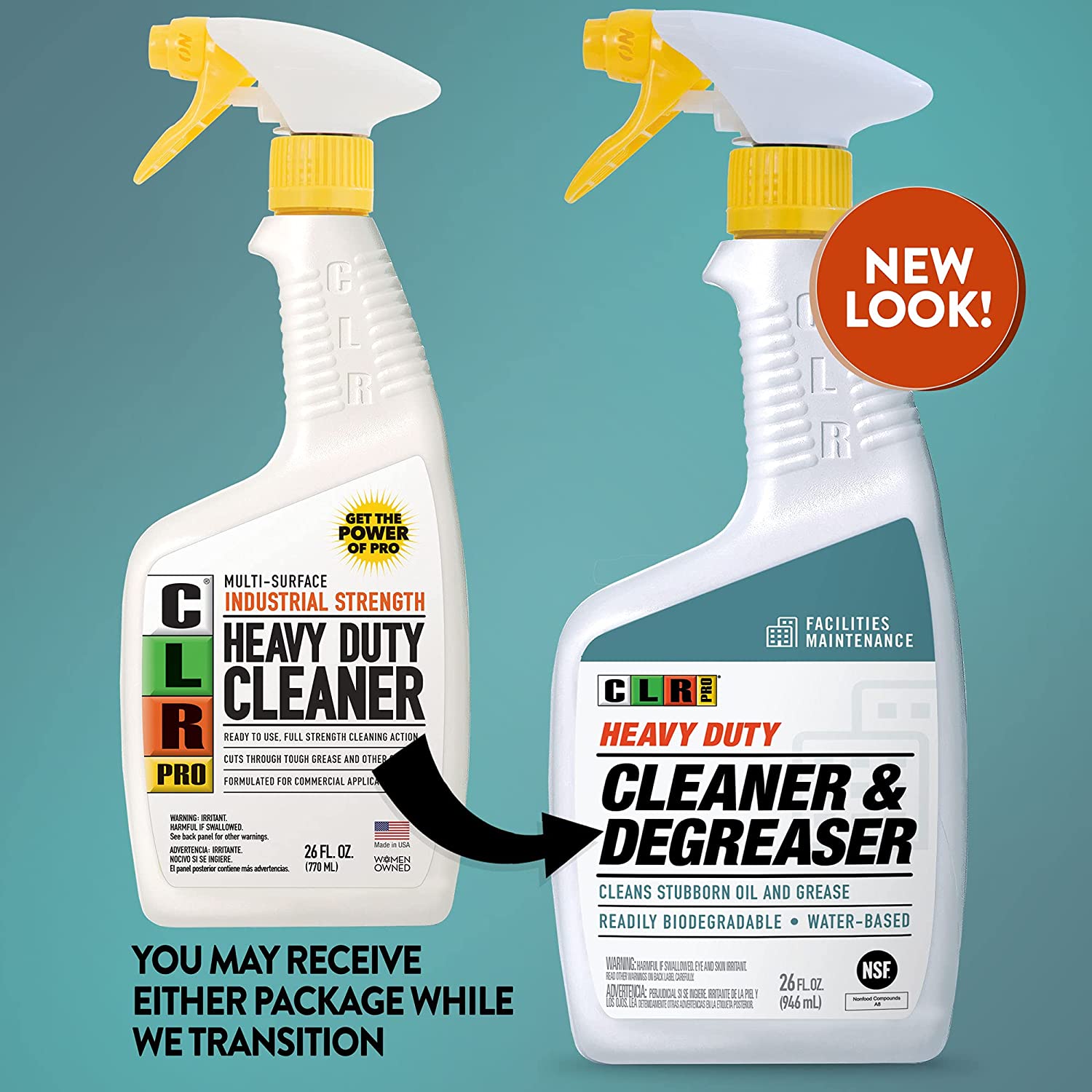 Clr Pro Heavy Duty Cleaner Industrial Strength Multi Purpose