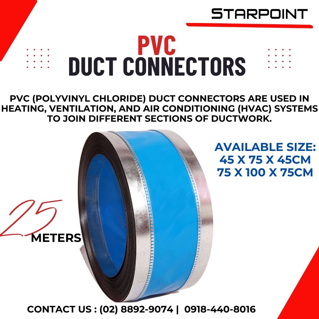 PVC Duct Connector, Ventilation, Ductwork Sealing, PVC Coupling, HVAC