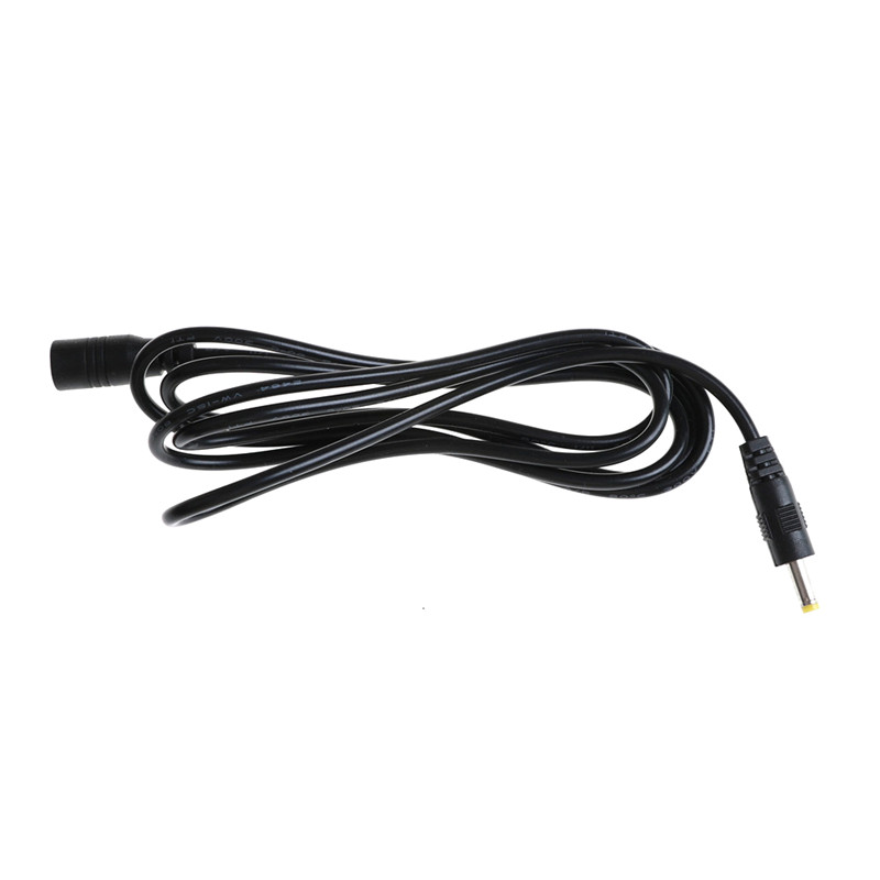 Zhang 4mm x 1.7mm 4mmx1.7mm 4x1.7 DC Power Plug Extension Cable Lead 90CM