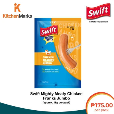 Swift Mighty Meaty Chicken Franks Jumbo 1KG