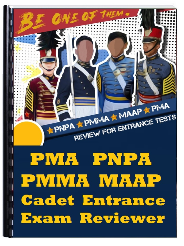 PMA, PNPA, PMMA, MAAP Cadet Entrance Exam Reviewer 2025 | Lazada PH