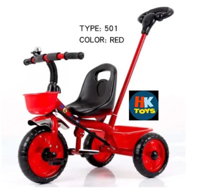 HKTOYS Kiddie trike ride-on push hand stroller (MLX 501) Recommended for ages 1 to 5 year old
