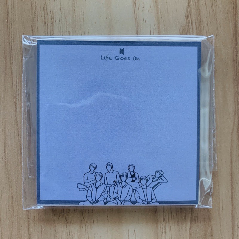 :?h[Fanmade] BTS and BT21 Memo Pad - 3x3 | Lazada PH