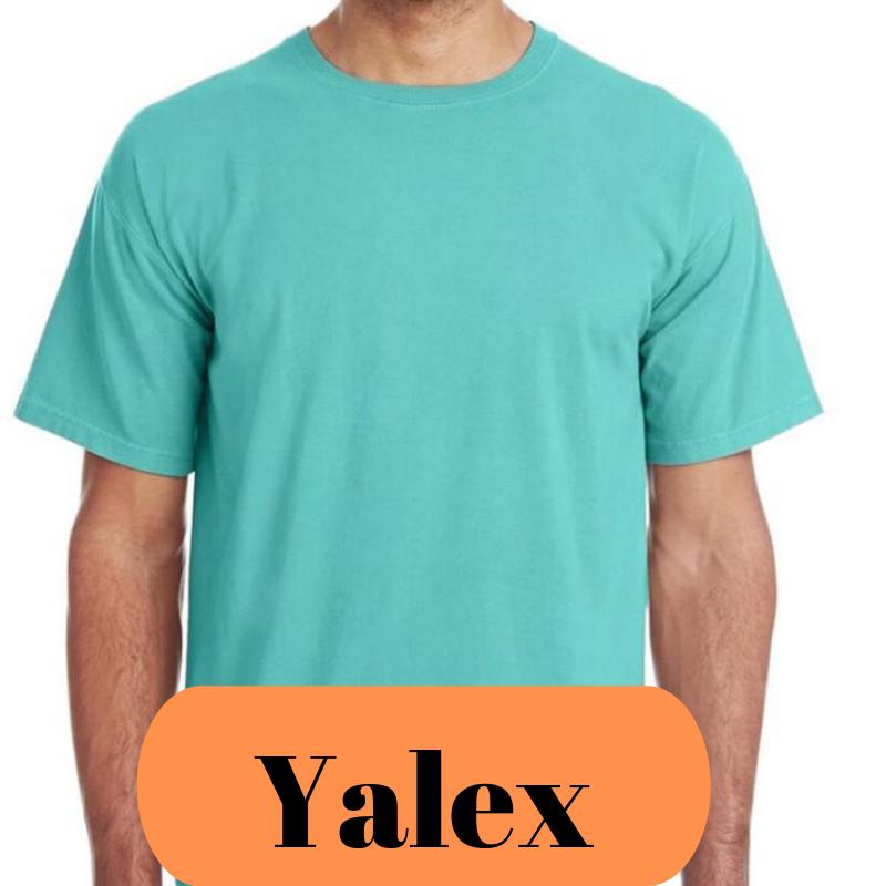 teal shirt plain
