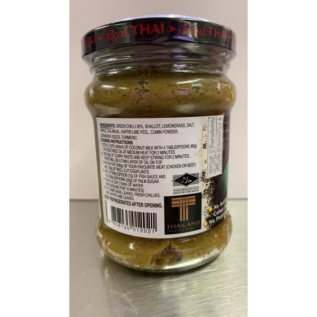 Real Thai Green Curry Paste 227 Grams | Lazada PH