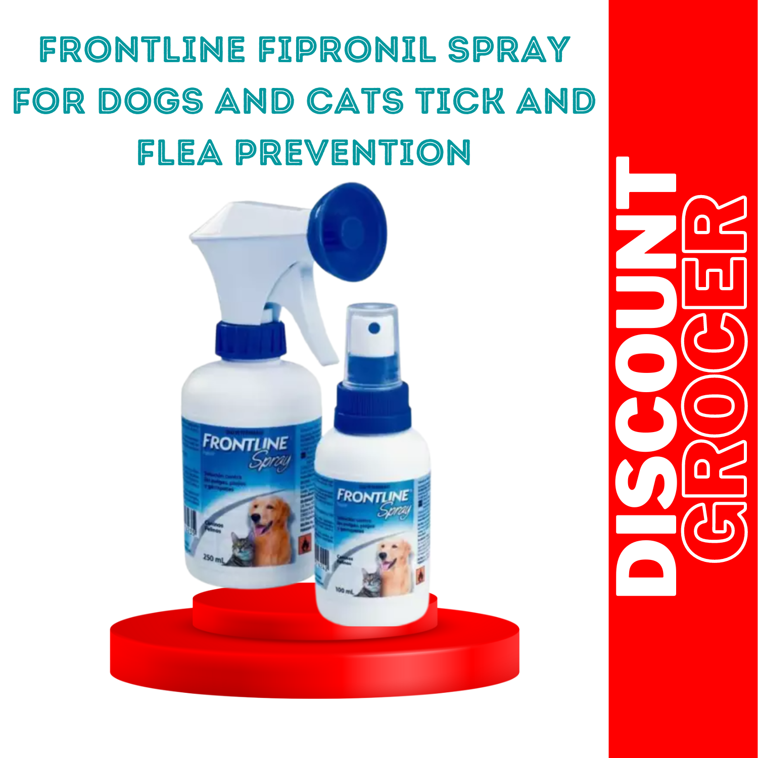 Frontline Plus Fast Acting Tick and Flea Fipronil Spray (250ml) Lazada PH