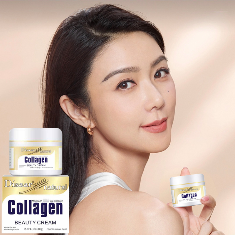 100 AUTHENTIC DISAAR Collagen Face Cream 80g, Whitening Moisturizing