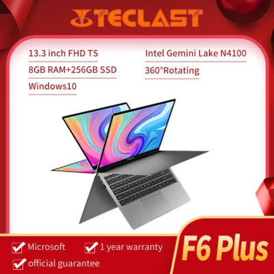 [Teclast direct store]Teclast F6 Plus 13.3 inch Notebook Windows 10 Intel Gemini Lake N4100 Quad Core 8GB RAM / 256GB SSD notebook